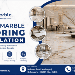 Italian Marble Flooring Installation